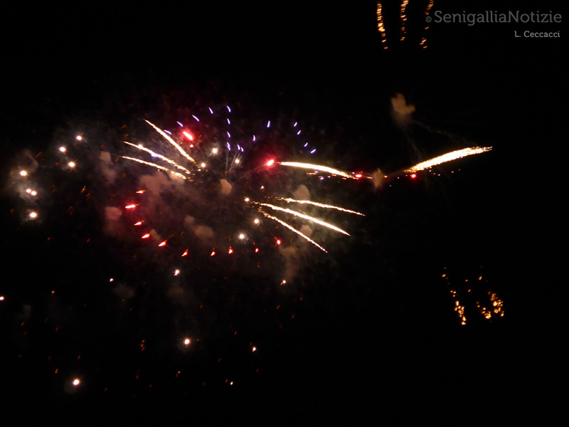 Fuochi d'artificio a Senigallia