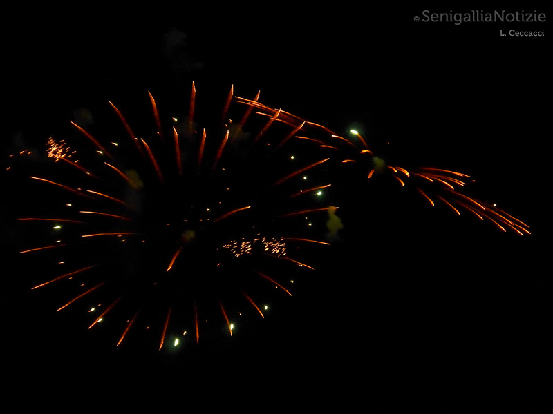 Fuochi d'artificio a Senigallia