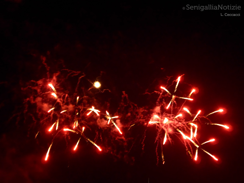 Fuochi d'artificio a Senigallia