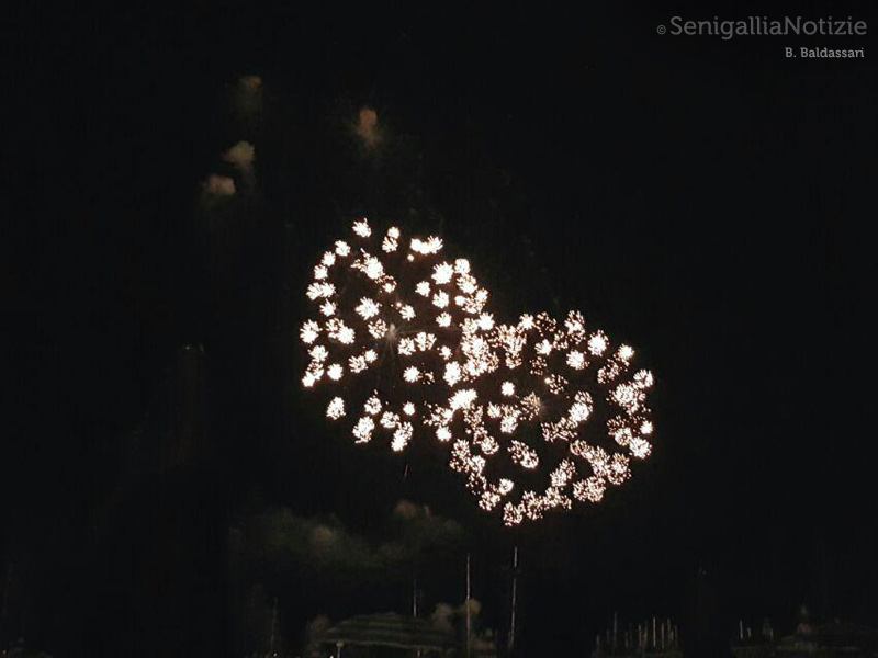 Fuochi d'artificio a Senigallia
