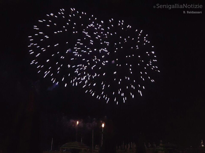 Fuochi d'artificio a Senigallia