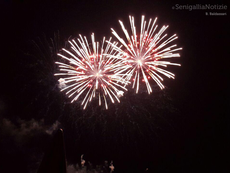 Fuochi d'artificio a Senigallia