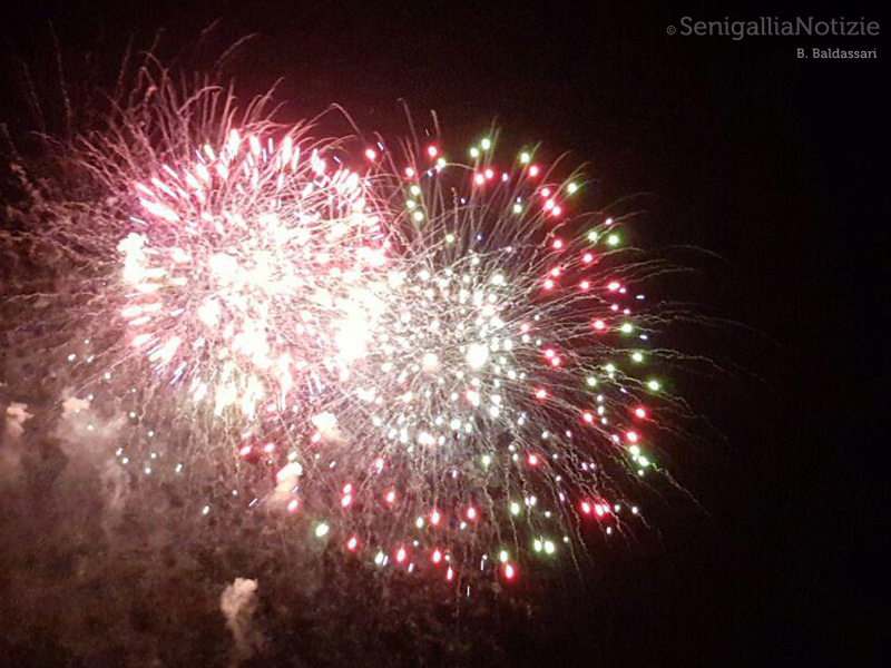 Fuochi d'artificio a Senigallia