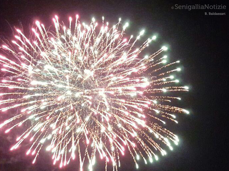 Fuochi d'artificio a Senigallia