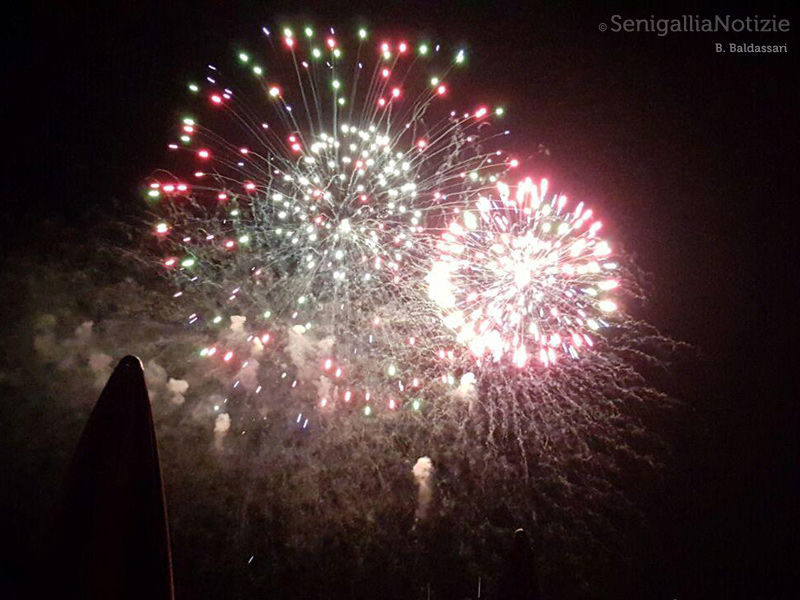 Fuochi d'artificio a Senigallia