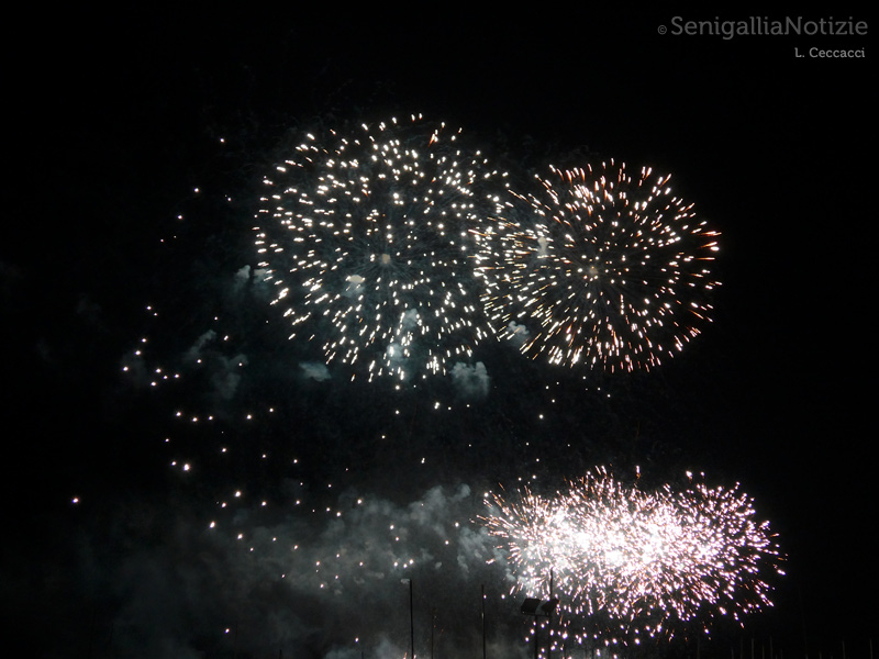 Fuochi d'artificio a Senigallia