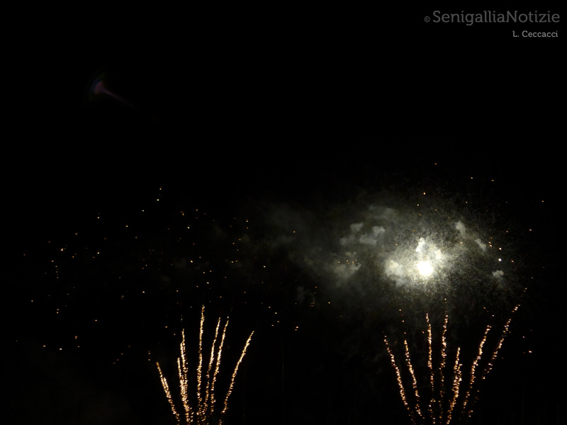 Fuochi d'artificio a Senigallia
