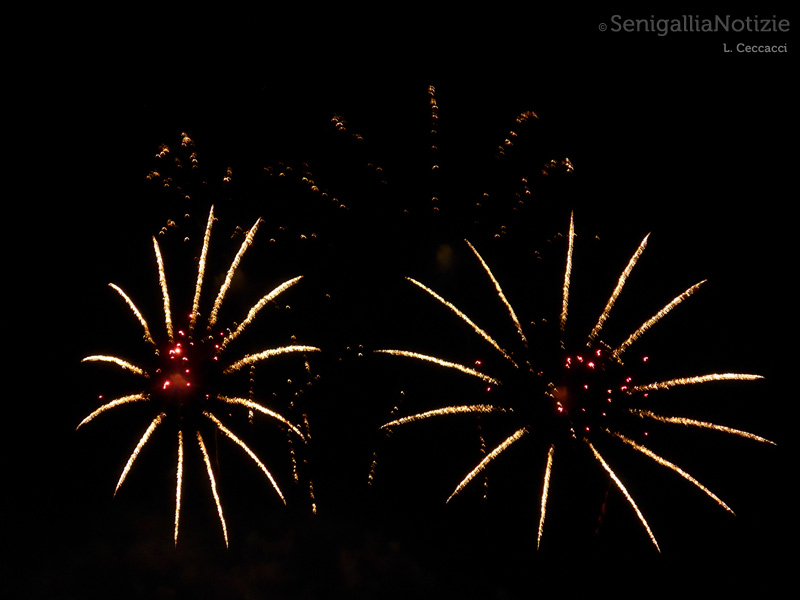 Fuochi d'artificio a Senigallia