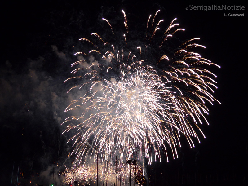 Fuochi d'artificio a Senigallia