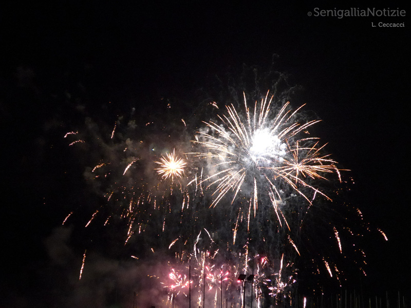 Fuochi d'artificio a Senigallia