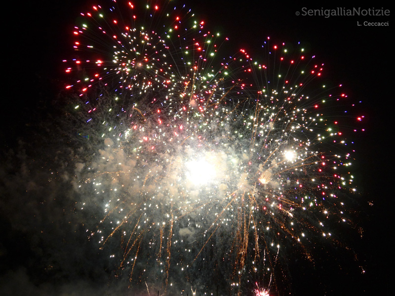 Fuochi d'artificio a Senigallia