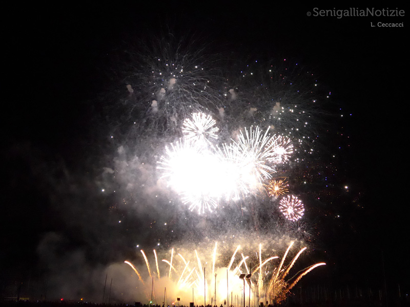 Fuochi d'artificio a Senigallia