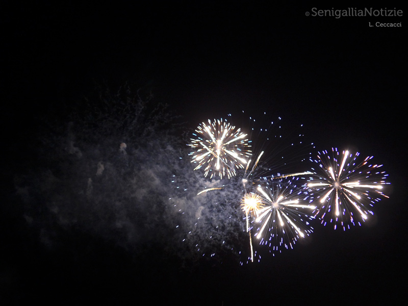 Fuochi d'artificio a Senigallia
