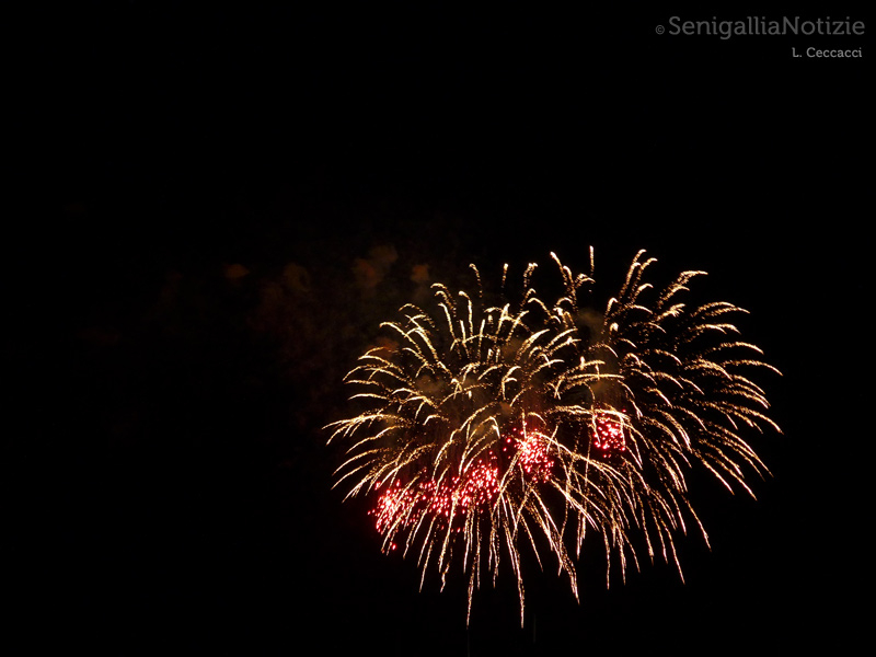 Fuochi d'artificio a Senigallia