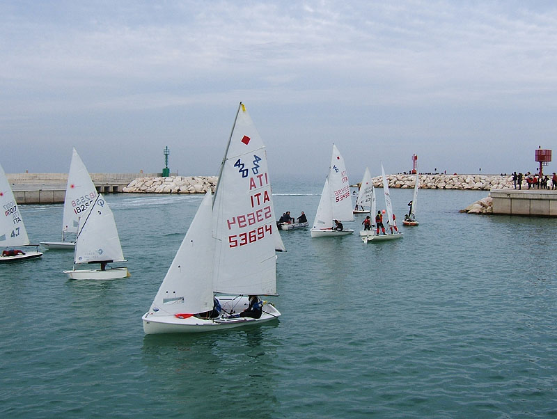 Imbarcazioni del porto di Senigallia