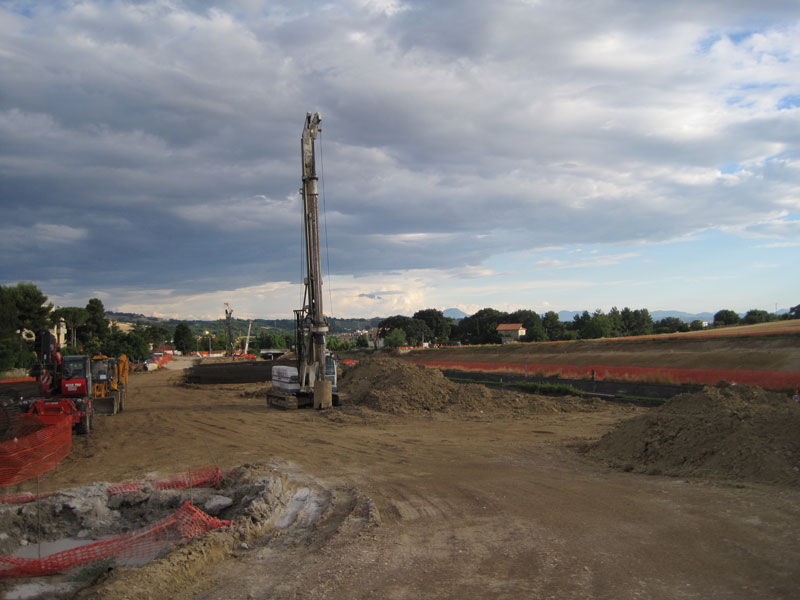 Da via Camposanto Vecchio, guardando verso sud