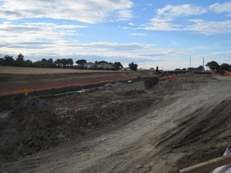 Da via Cupetta, guardando verso nord