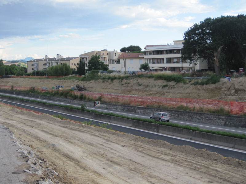 Da via Cupetta, guardando verso sud