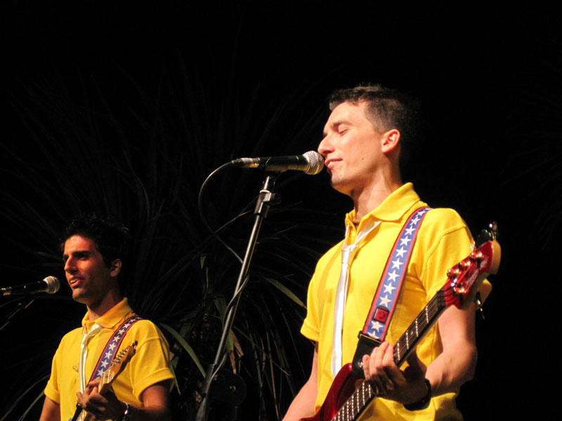 Fabio e Gianluca Leone, chitarrista e voce dei Sunny Boys