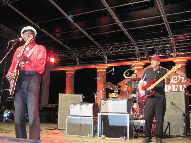 Chuck Berry al Summer Jamboree 2010