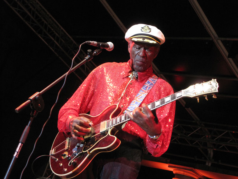 Chuck Berry al Summer Jamboree 2010
