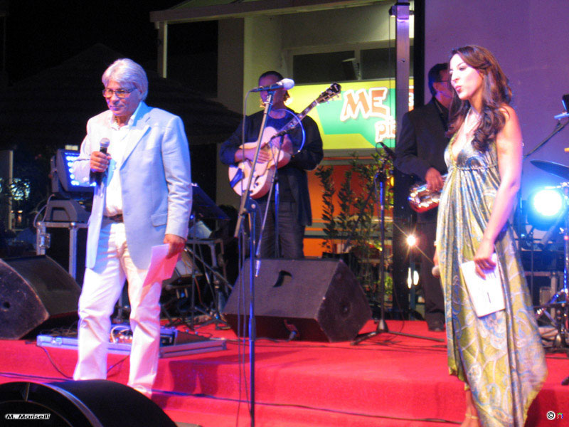 Miro Riga e Melissa Di Matteo sul palco