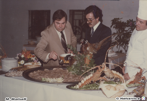 Capannari con alzata di aragosta in bella vista e galantina di fagiano a Villa Sorriso Senigallia