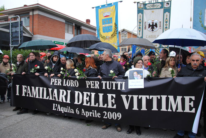 Manifestazione a L'Aquila