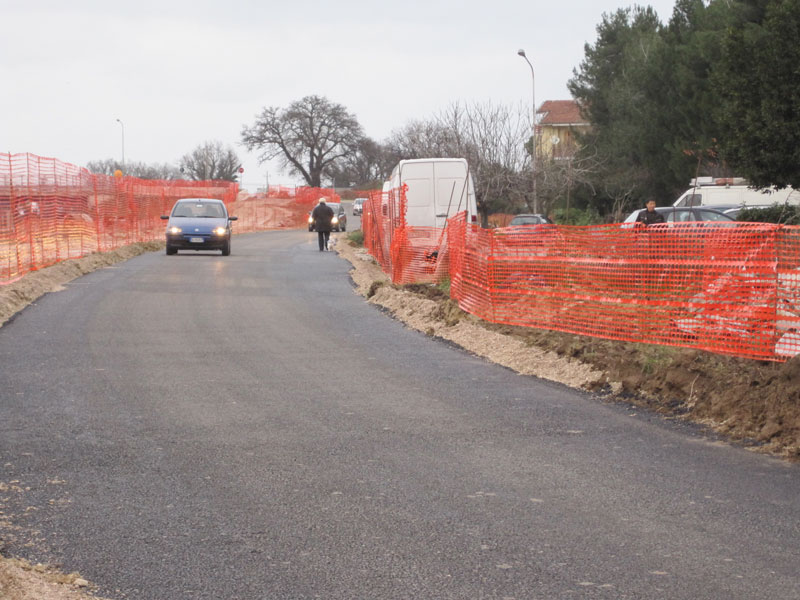 La bretella che ora collega via del Camposanto Vecchio e via Cupetta