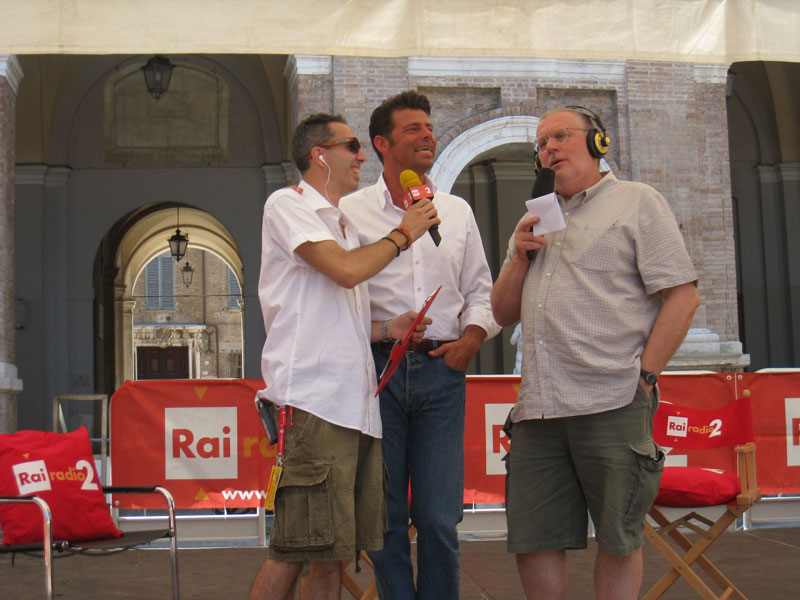 Il Sindaco Mangialardi tra Solibello e Cirri