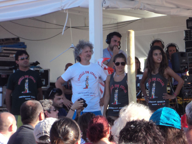 La sfilata delle magliette 2011 del CaterRaduno