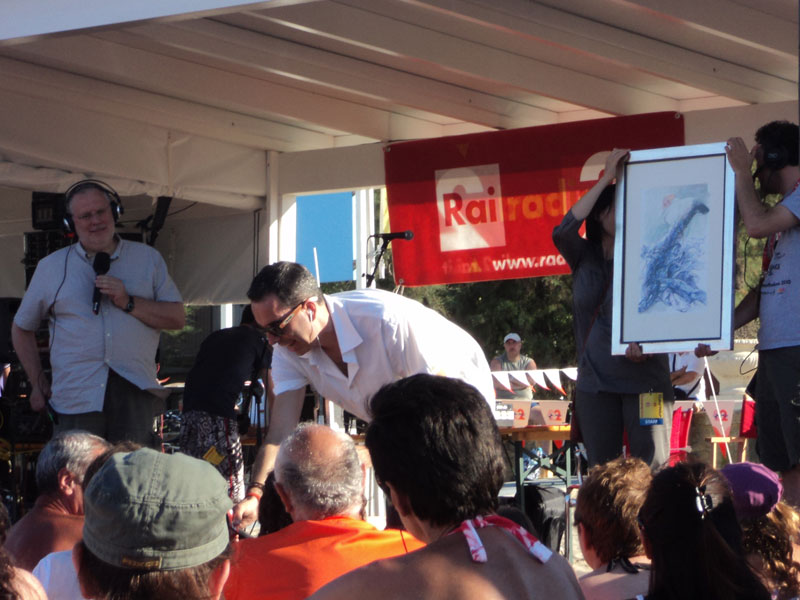 Il quadro per i 100 anni della CGIL, che andrà all'asta sabato 2 luglio