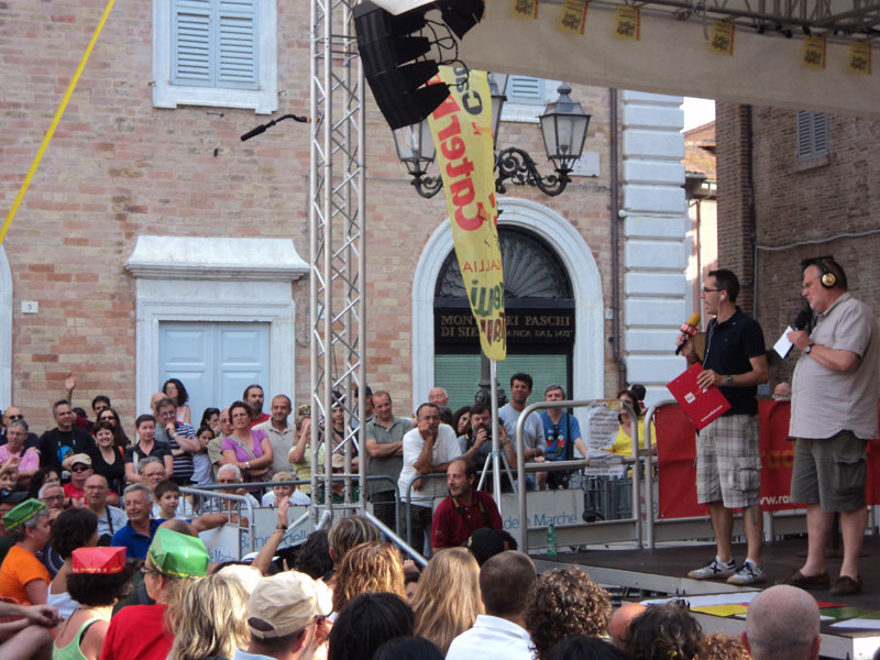 Pronti sul palco Cirri e Solibello