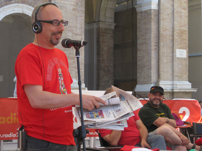 Arriva Marco Ardemagni per la rassegna stampa