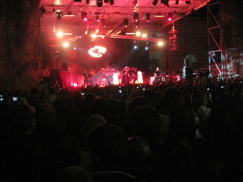 Caparezza in concerto al Foro per il Caterraduno 2011