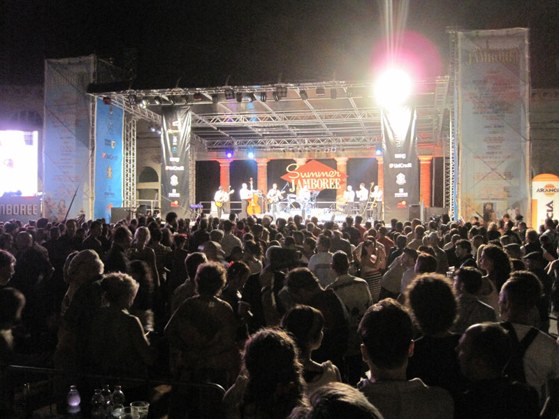 Concerto di Si Cranstoun al Foro Annonario di Senigallia