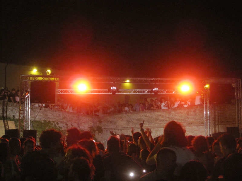 The Backseat Boogie in concerto ai giardini della Rocca