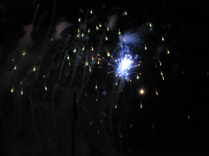 Spettacolo pirotecnico 2011 a Senigallia