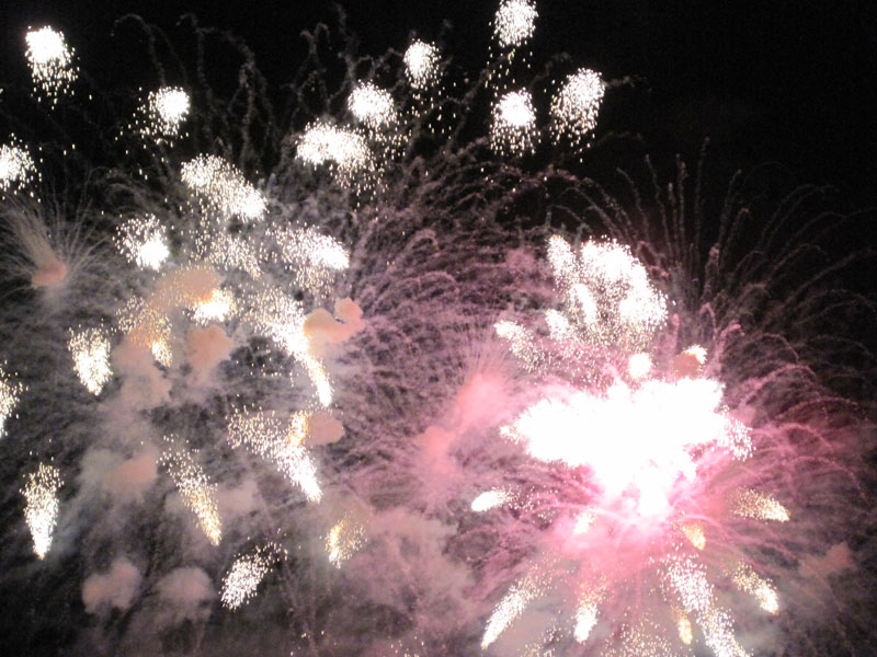 Spettacolo pirotecnico 2011 a Senigallia