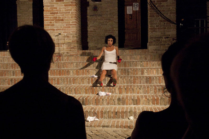 Elvira Frosini in “Sì l’ammore no”