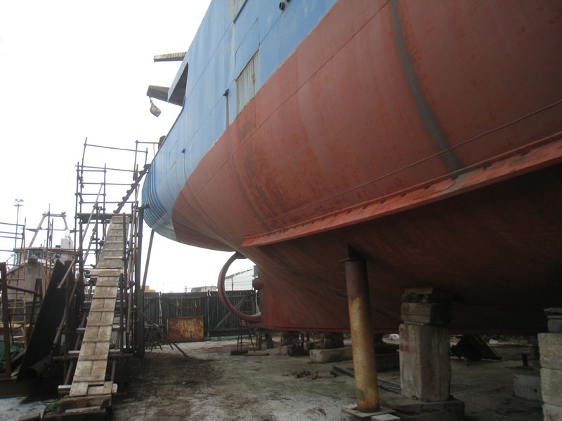 I vecchi pescherecci mai entrati in funzione