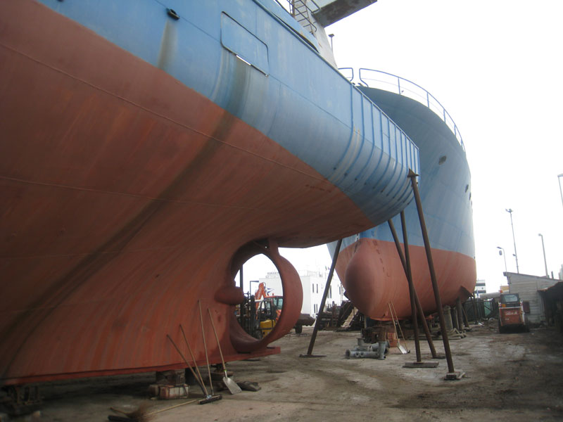 I vecchi pescherecci mai entrati in funzione