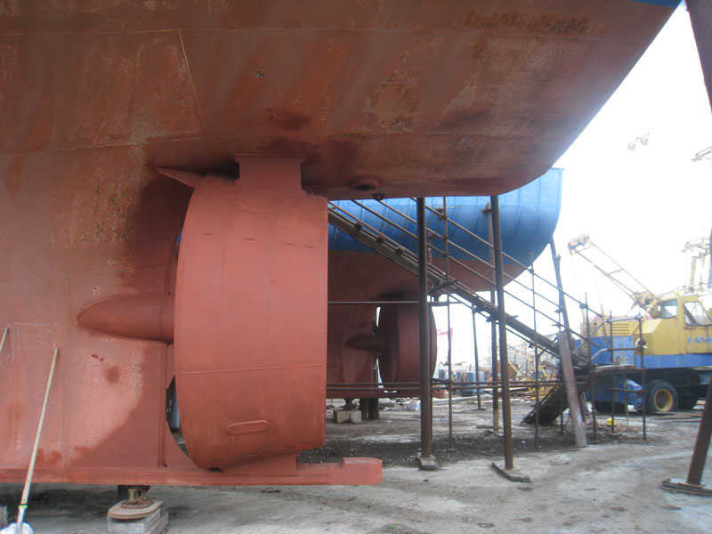 I vecchi pescherecci all'ex-Navalmeccanico