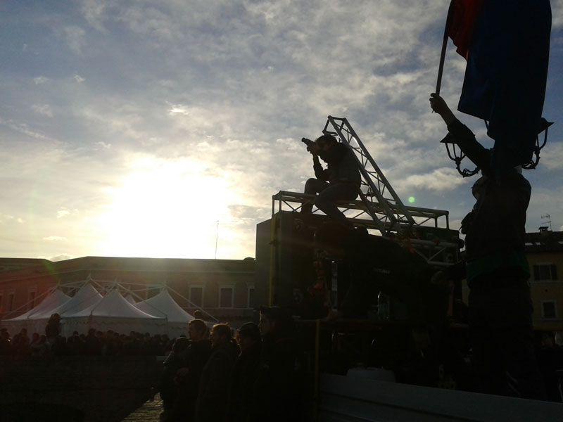 Corteo studentesco a Senigallia