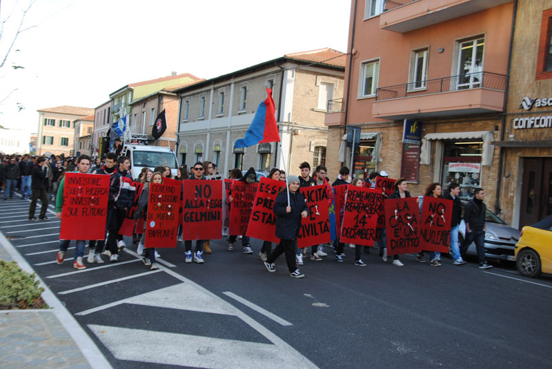 Lungo viale Leopardi
