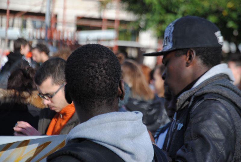 Corteo studentesco a Senigallia