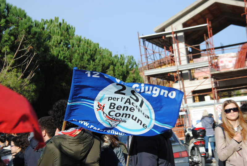 Corteo studentesco a Senigallia