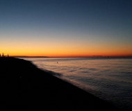 05/01/2017 - Tramonto con cielo terso