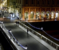 21/01/2017 - Luminarie su ponte e corso 2 Giugno