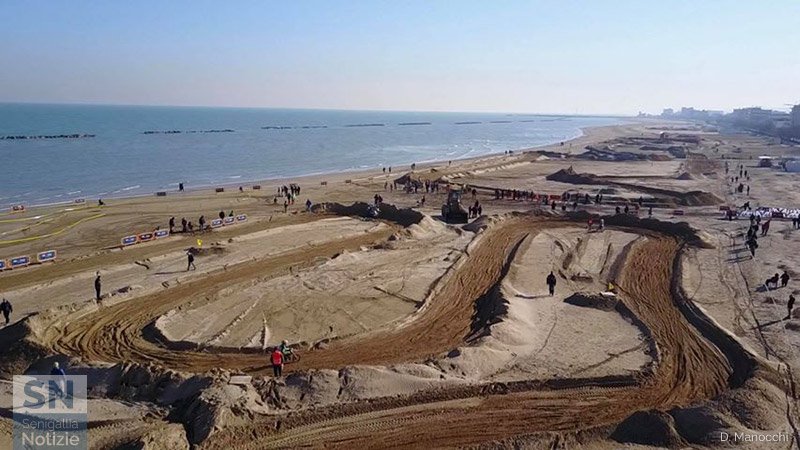 30/01/2019 - Pista in spiaggia